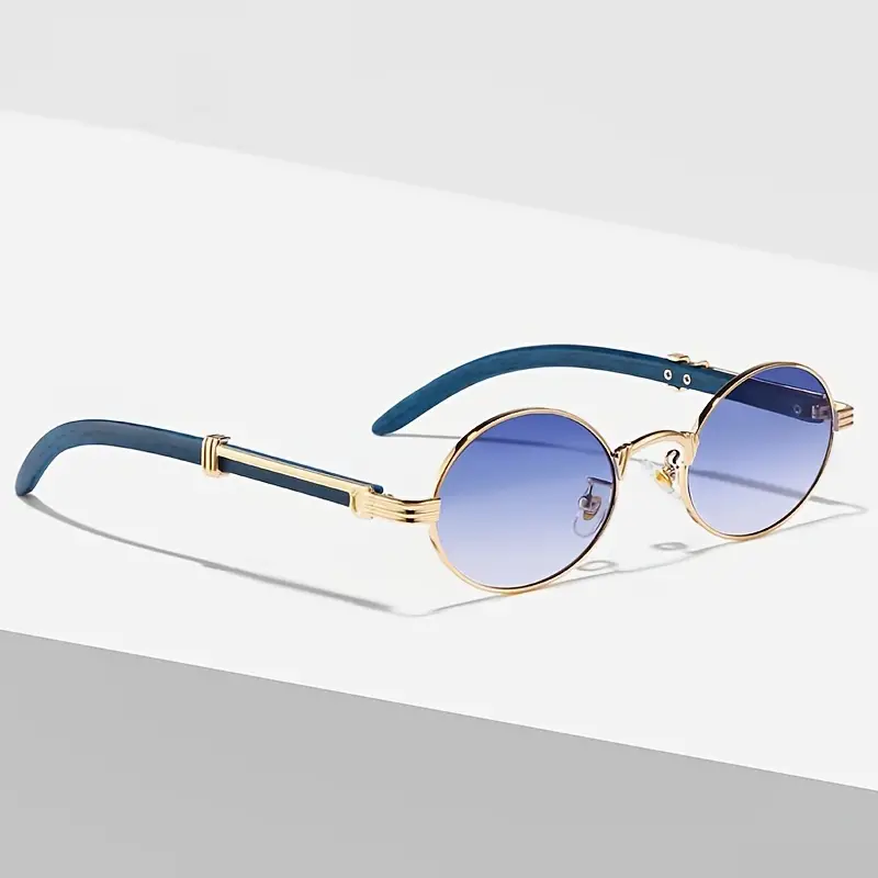 2022 Luxury Brand Designer Glasses Man Retro Classic Round Oval Sunglasses Men Fashion Popular Travel Wooden Shades,Sun Glasses,Temu