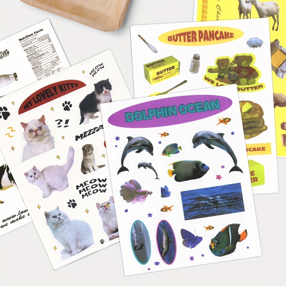 400 Reusable Stickers Book - Baby Animals