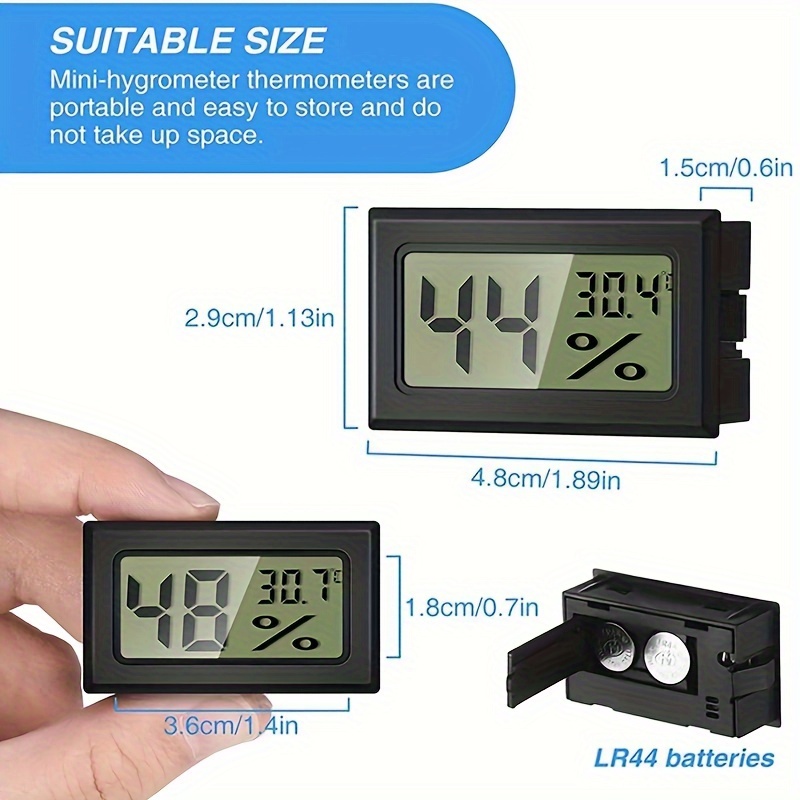 mini digital lcd indoor convenient temperature