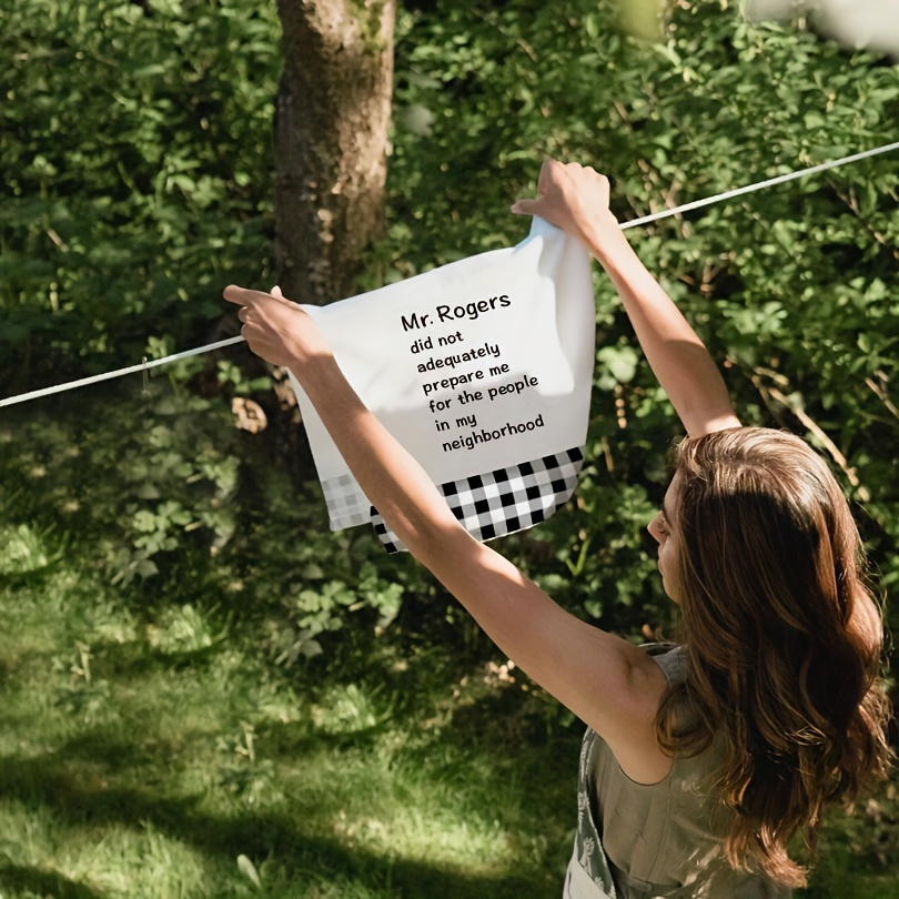 Quick-drying Funny Farmhouse Kitchen Towels For Cooking And Baking