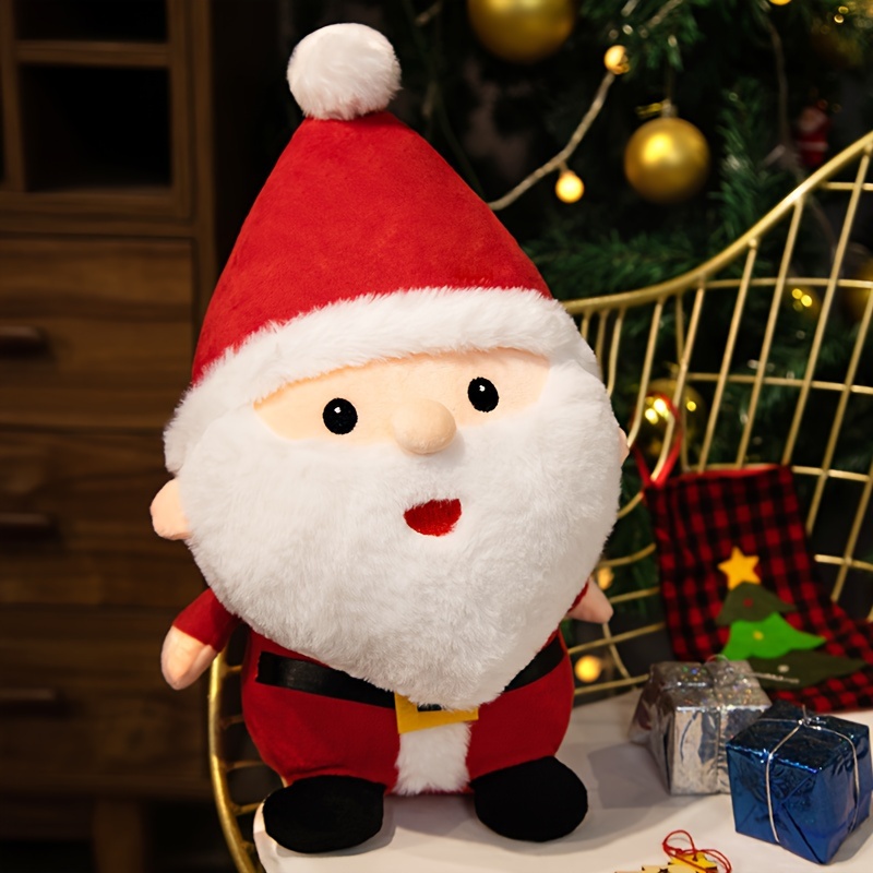 5 Style Christmas Plush Toys Plush Santa Plush - Temu