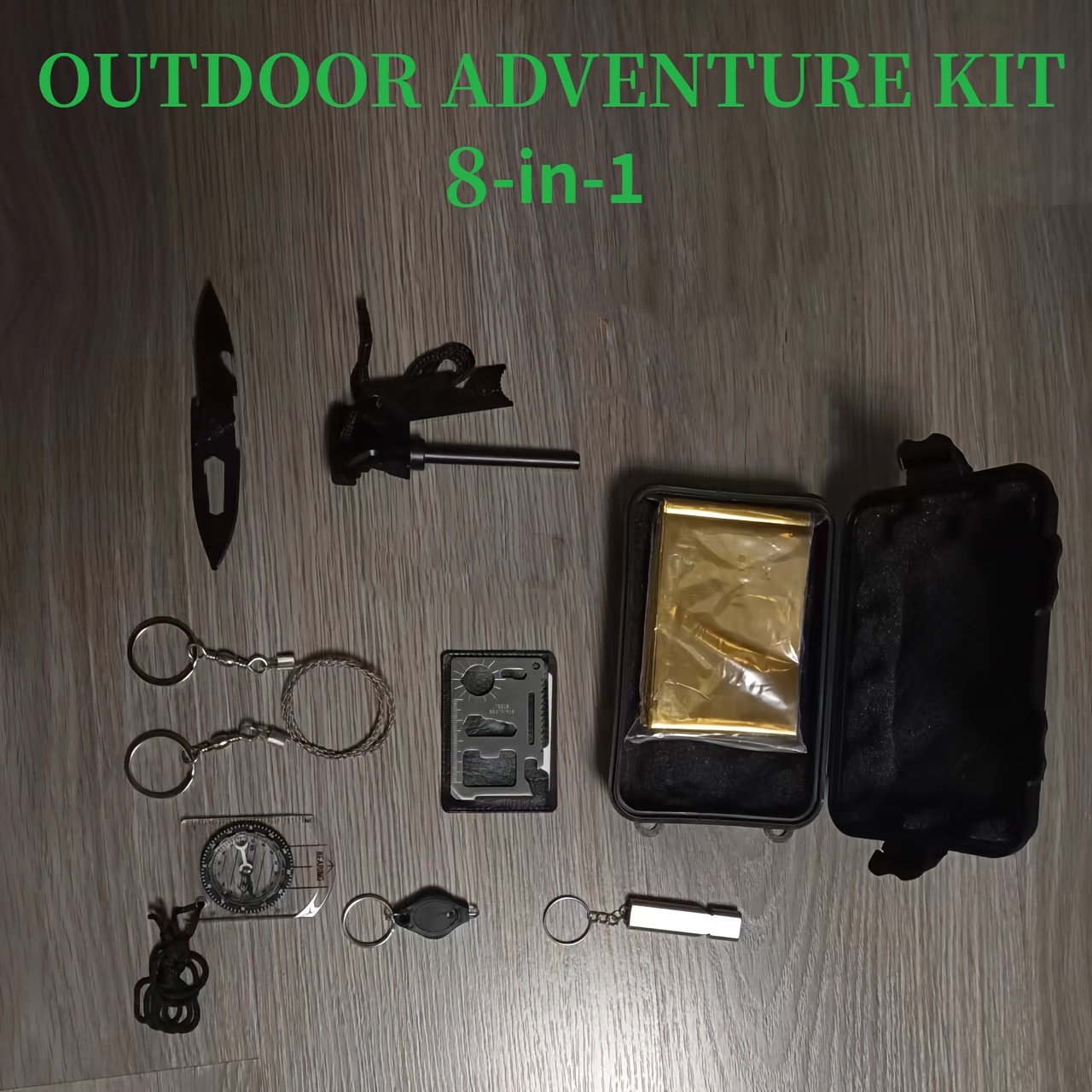 Outdoor Survival Tools Fishing Gadget Kits Wild Tackle Line Fishing Supply