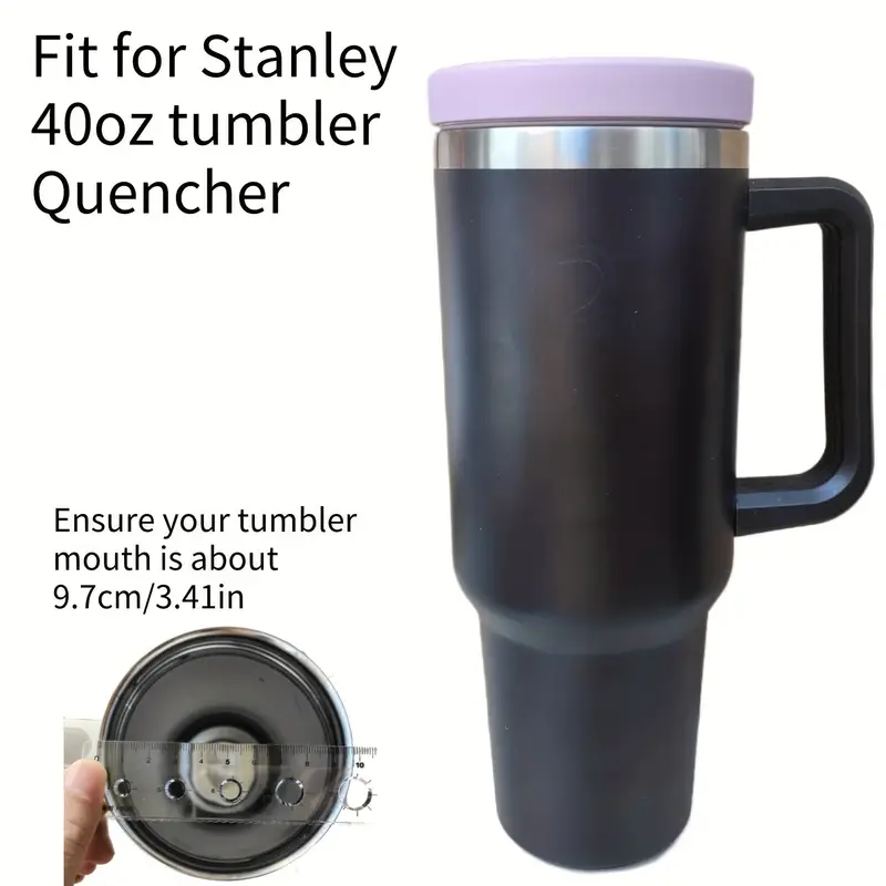 Solid Color Replacement Tumbler Lid For 1.0/2.0 Stanley Tumbler