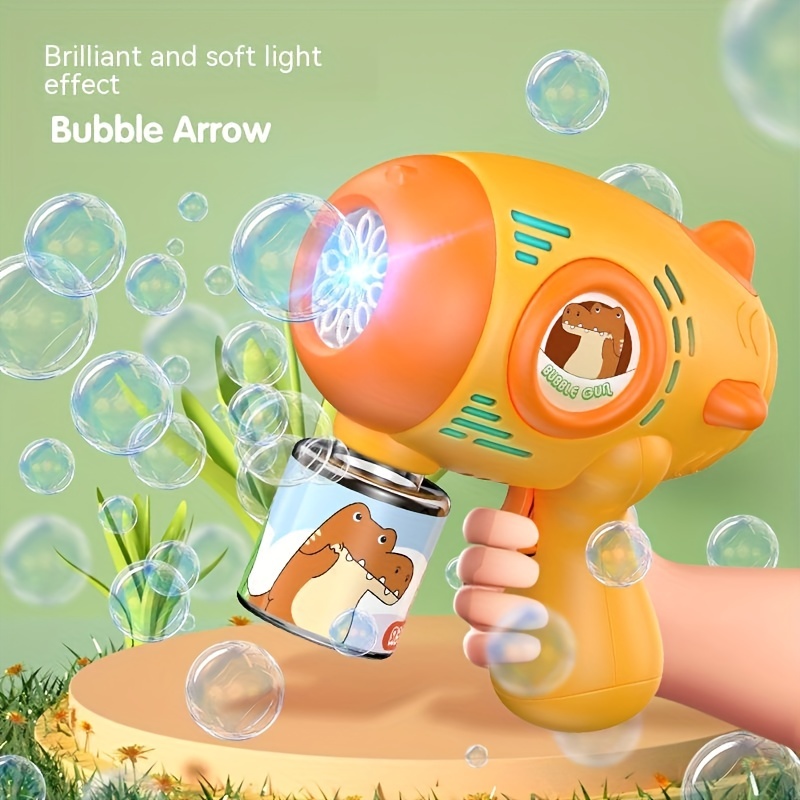  Bubble Gun with 69-Hole and Light, Summer Indoor Outdoor  Activity Bubble Blaster Party Favors Electric Automatic Bubble Maker  Machine, TIK Tok Gatling Bubble Blower Toys for Kids Adults (Pink) : Toys