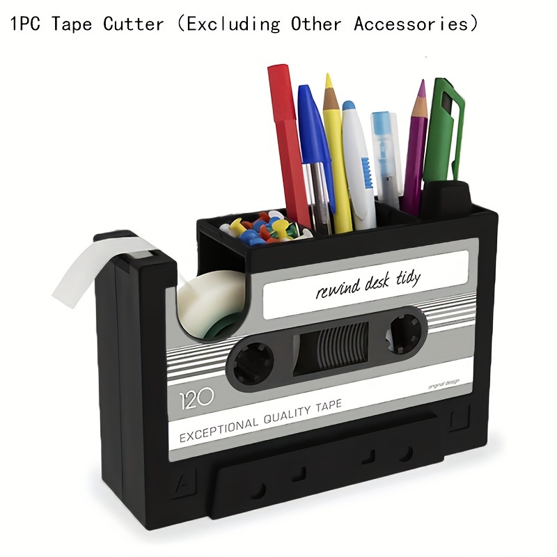 Tape Dispenser Desk Transparent Tape Cute Dispenser Packing - Temu