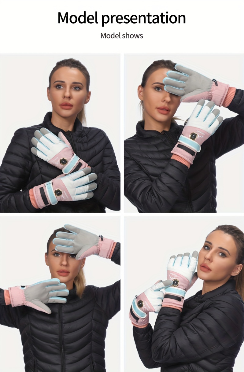 Gants Chauffants, Gants De Moto Chauffants À Batterie Rechargeable 5000 MAh  * 2, Imperméables Et 3 Modes De Température, Gants Chauffants Électriques  Pour Les Sports De Plein Air - Temu Belgium