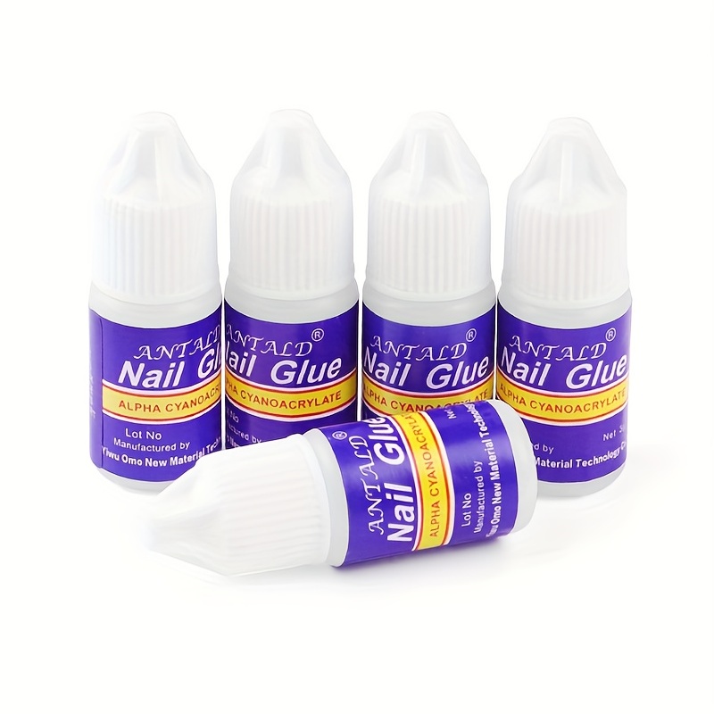 No Wipe Nail Glue Rhinestones Adhesive Gel, 10ml Top Coat Gel