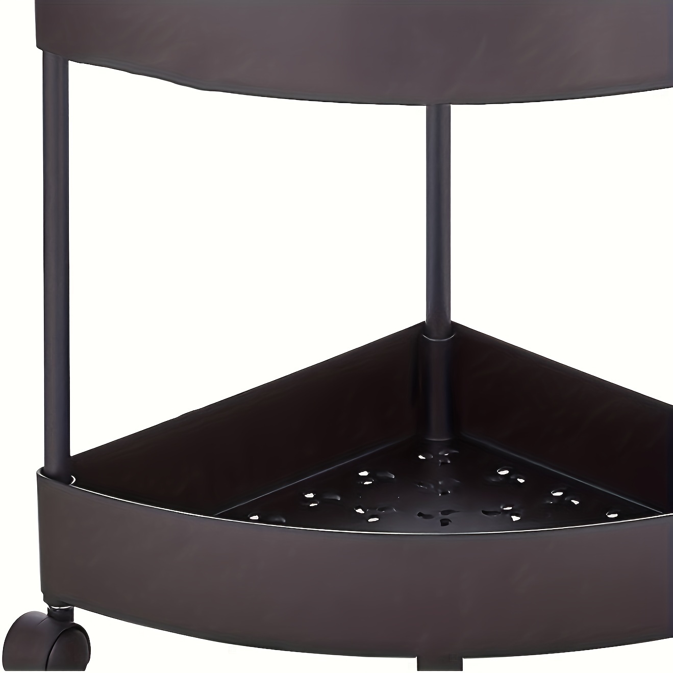 Small Stroller Corner Rack Shelf Floor Kitchen Storage Rack