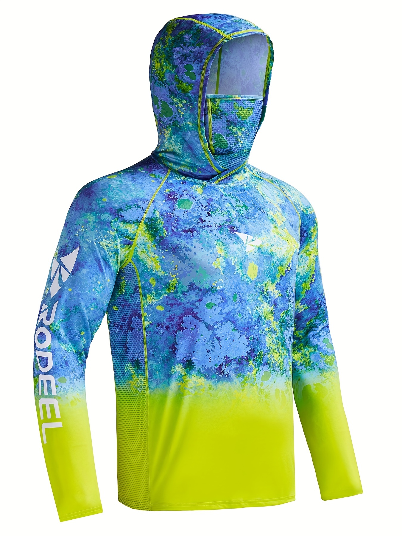 Sudadera con capucha Willit con protección solar UPF 50+ para hombre, manga  larga, antisarpullido, pesca, SPF, UV, ligera