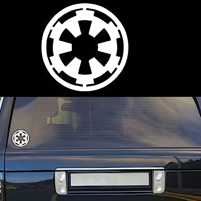 2pv Galactic Empire Symbol Sticker Vinyl Sticker For Car - Temu