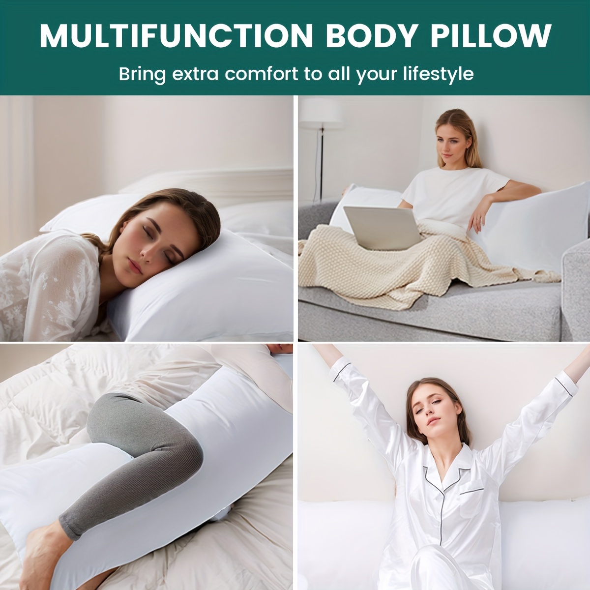 Long Body Pillow Pregnancy Pillow Anime Body Pillow Soft - Temu