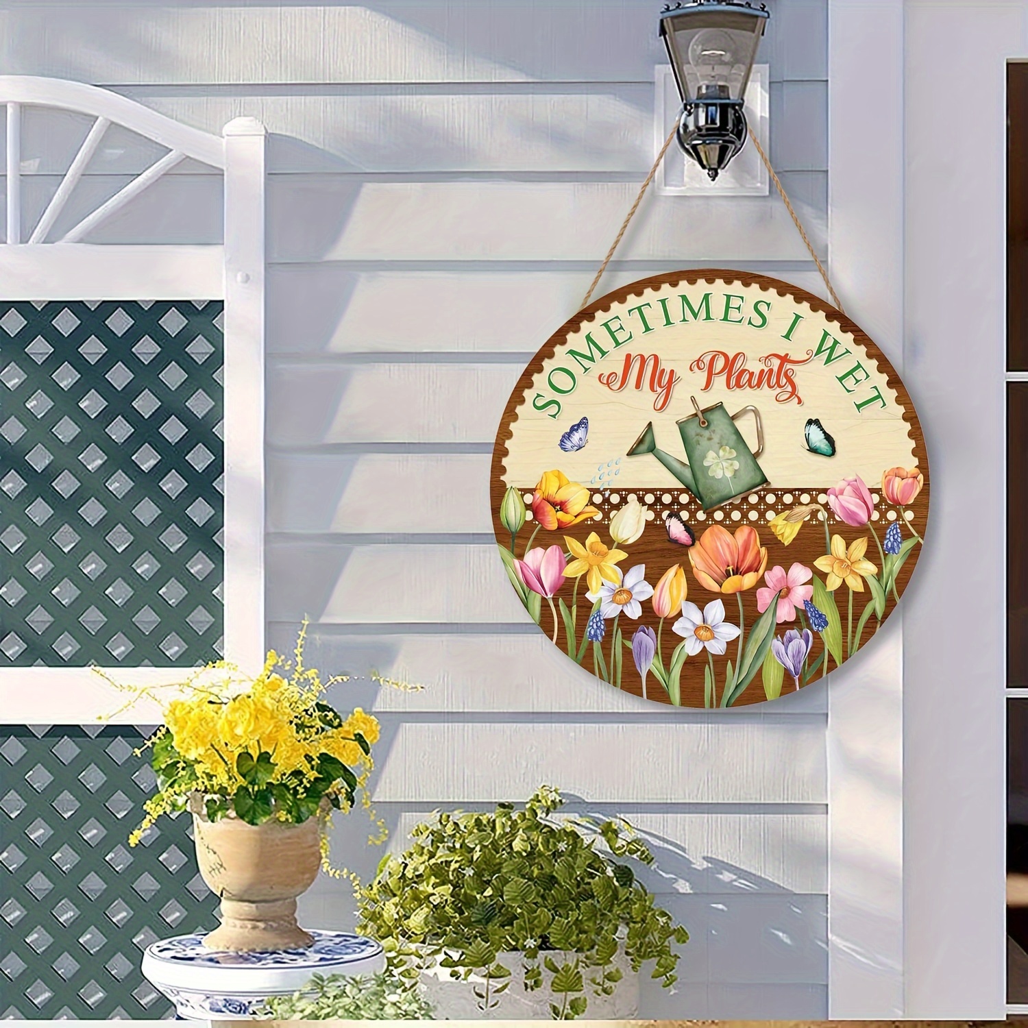 1pc Spring Wooden Sign Very Suitable For Spring And Home ...