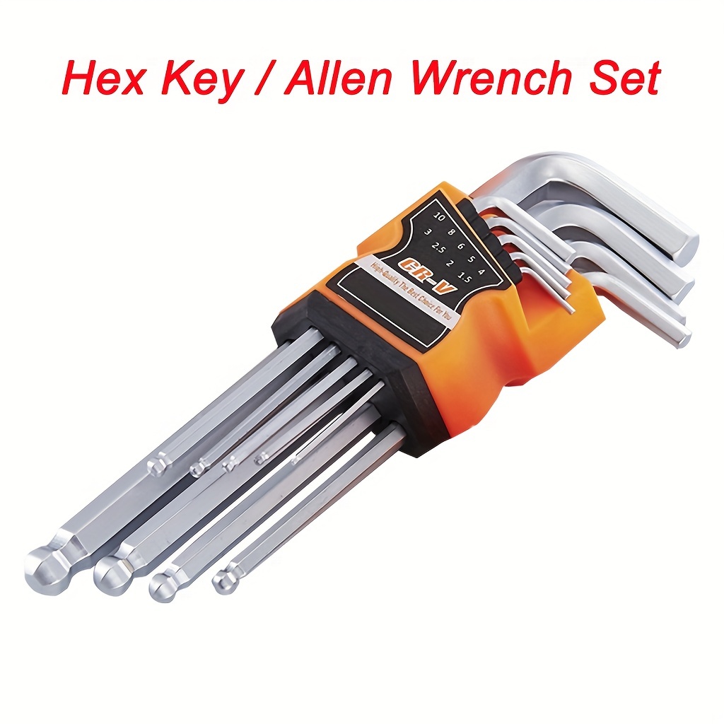 Premium L style Allen Wrench/hex Key Set Perfect Diy - Temu