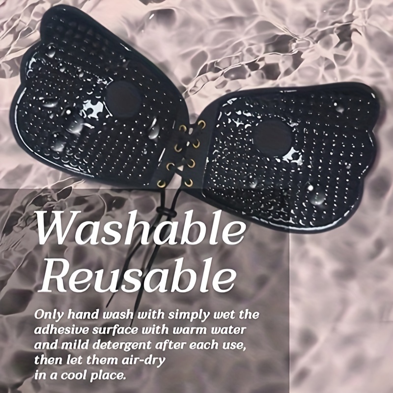 Invisible Silicone Nipple Bra Push Lift Adhesive Bra Pasties - Temu United  Arab Emirates