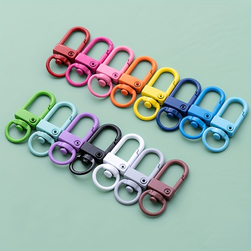Plastic Lobster Clasp Colorful Lanyard Clip And Hook Clasp - Temu
