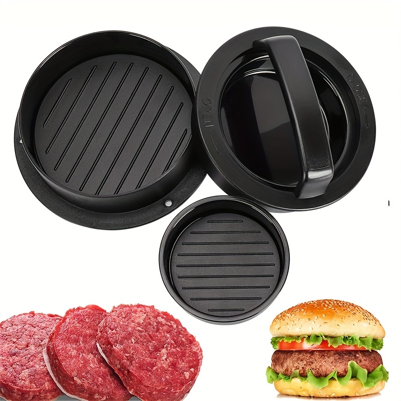 Burger Press 100 Patty Papers Set, Aluminum Non-stick Hamburger