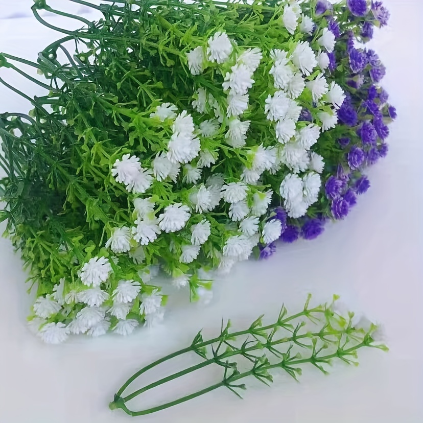 Diy Plastic Gypsophila Artificial Flower Simulation Handmade - Temu Mexico