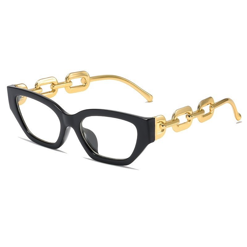 Cat Eye Glasses Frame Y2k Vintage Leopard Candy Color Clear Lens