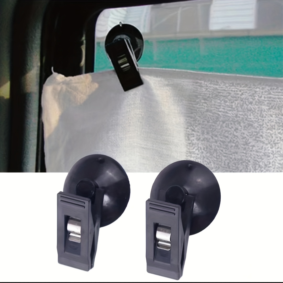 Car Convenience Bill Suction Cup Clip, Car Sunshade Small Clip