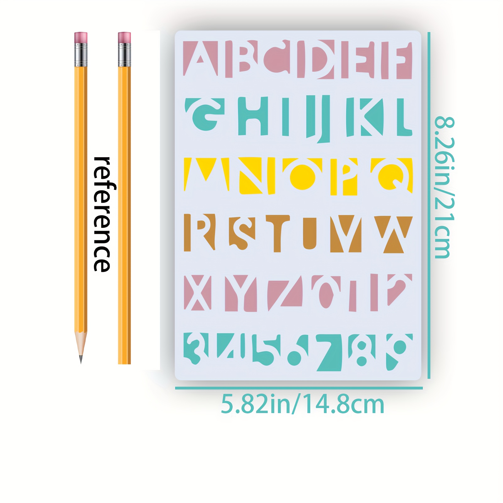 Calligraphy Kit Templates. Contains Numbers And Symbols - Temu