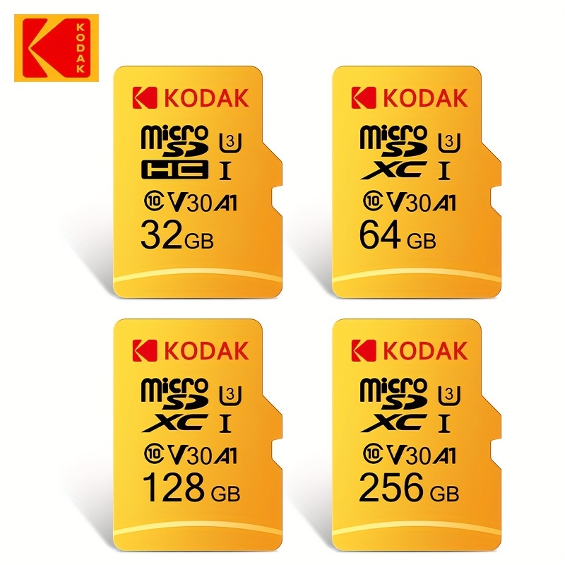 Adapter Kodak Micro Sd Card 256gb 128gb 64gb 32gb Tf Memory - Temu United  Kingdom