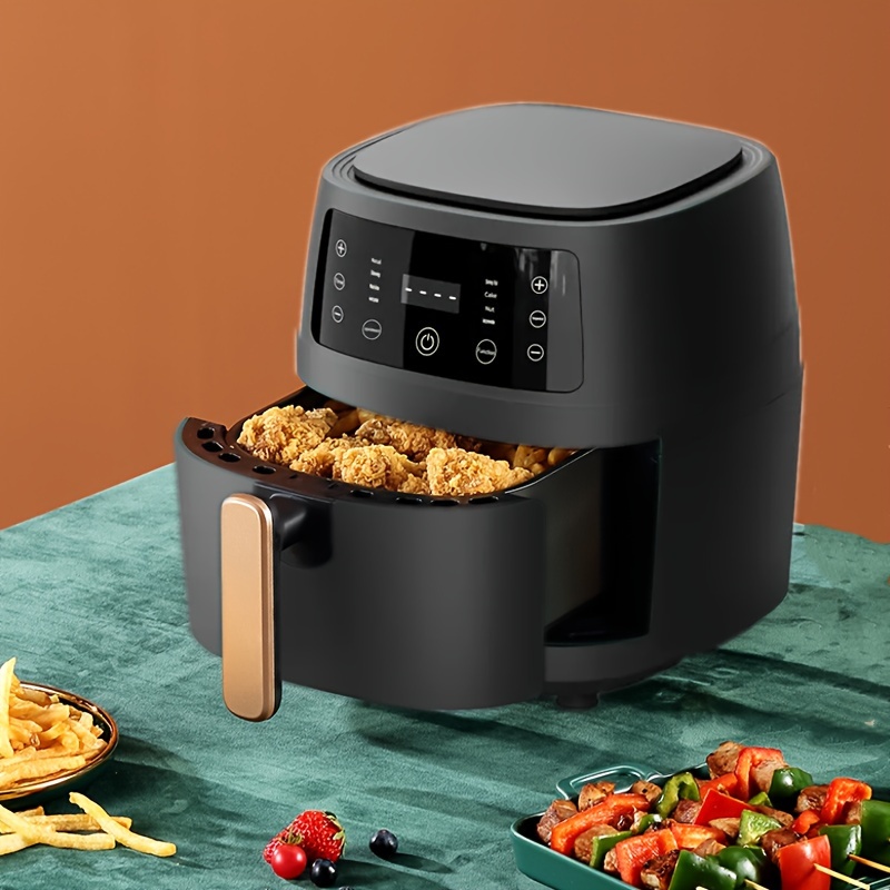 9L-13L air fryer household intelligent multifunctional visual touch screen  electric fryer oil-free large capacity oven 220V