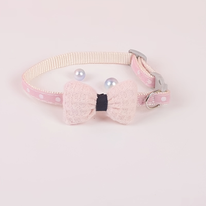 Wave Dog Collar with Bow Tie