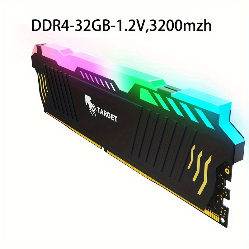 ターゲットブランド ddr4 rgb ゲーミング用ram - ヒートシンク