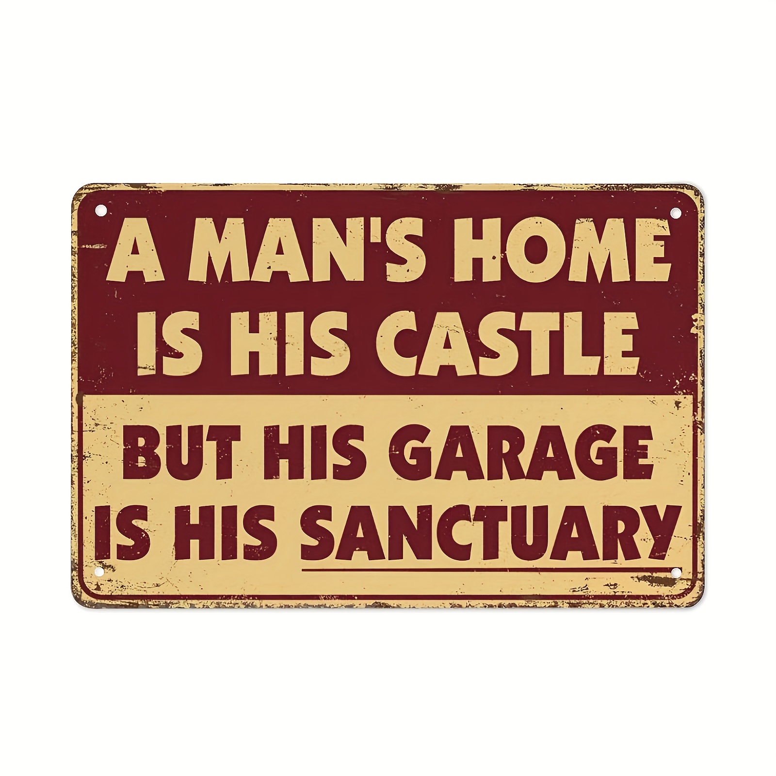  KONMPFEY Vintage Metal tin sign man cave accessories garage  stuff Tool Rules Vintage Garage Decoration Coffee Bar Sign Gifts 12x8 Inch  : Patio, Lawn & Garden