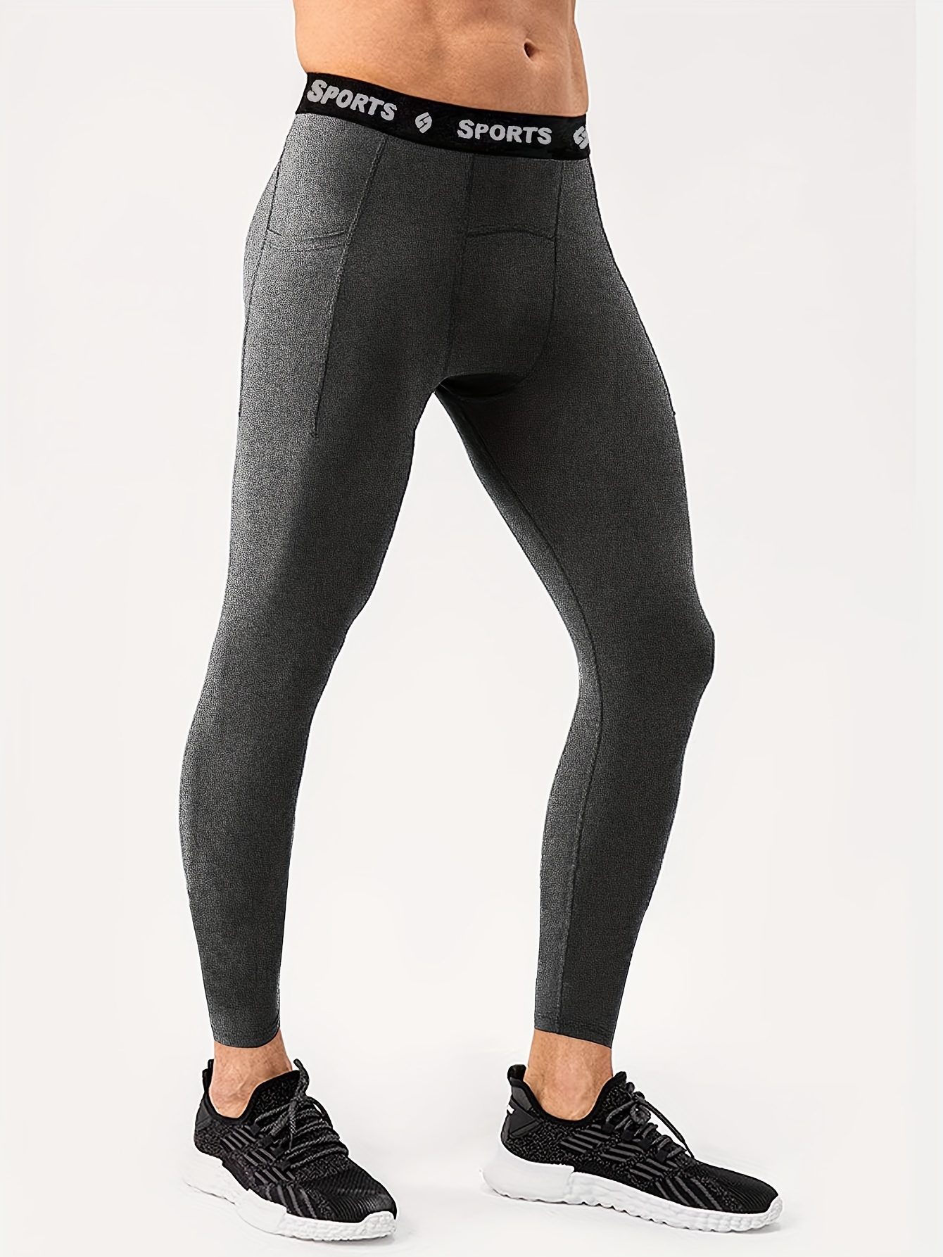 mens quick dry compression leggings breathable fit Temu Australia