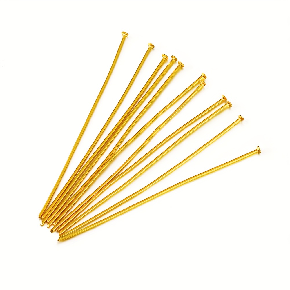 100pcs Stainless Steel Flat Head Pins for Jewelry Making Supplies