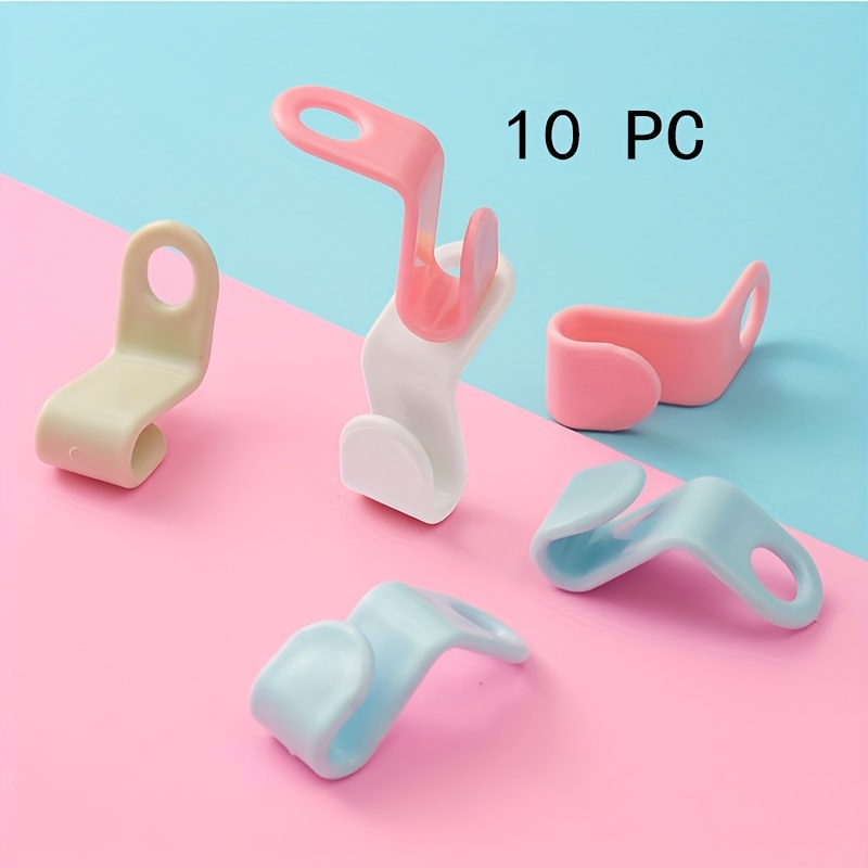  Clothes Hanger Connector Hooks 4 Colors Cascading Hanger Hooks  Heavy Duty Space Saving Connecting Buckle Hooks for Hanger Extender Clips  Plastic Connection Hooks for Closet Organizer (800 Pcs) : Home & Kitchen