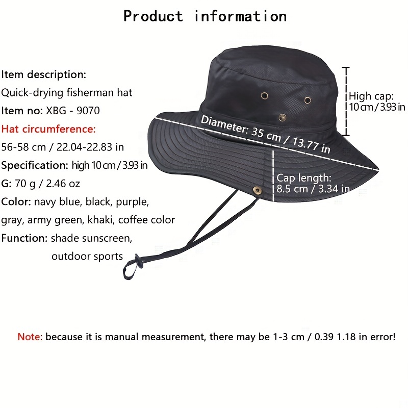 New Outdoor Folding Hat Wholesale Mens Summer Sun Hat Quick - Temu