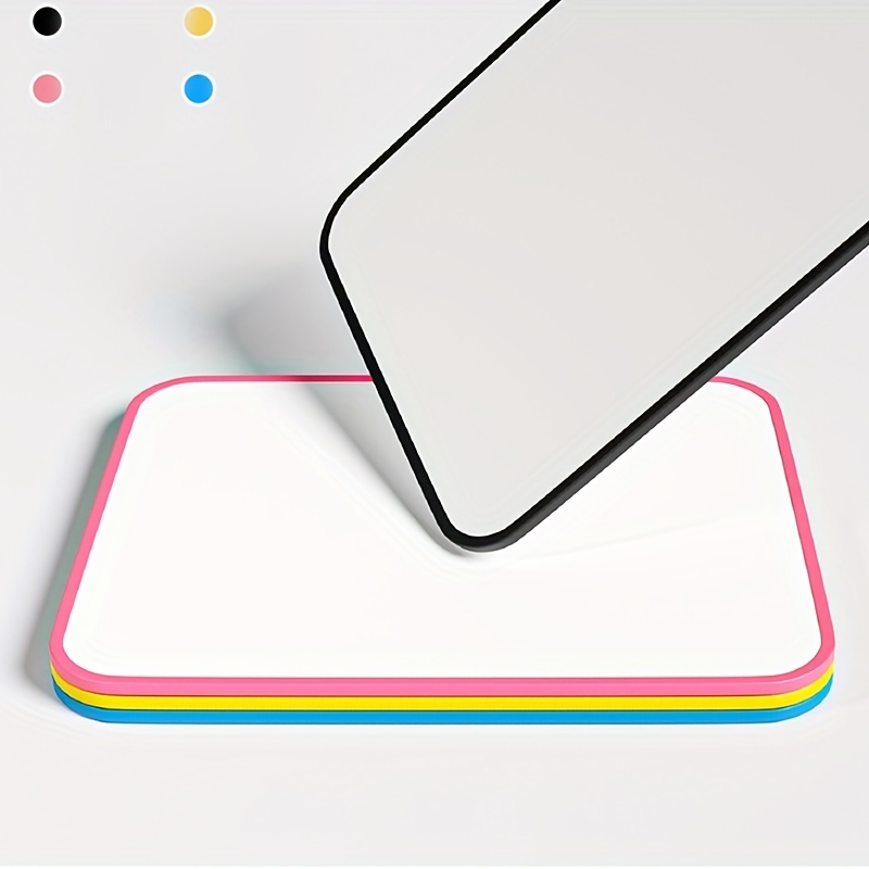  LED Note Board with Colors, Acrylic Dry Erase Board with  Stand, Light Up Drawing Board for Kids, LED Writing Board as a Glow Memo  Message Board Glow LED Board (8x8