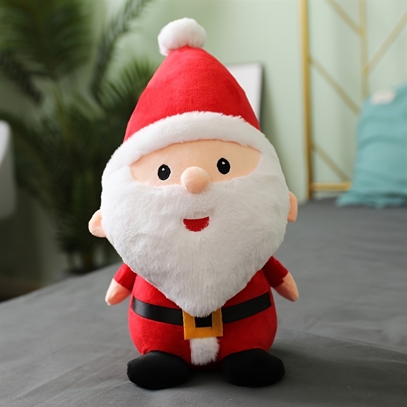 Peluche Renne de Noël 23cm, Jouets en Peluche Mignons de Noël de Renne  Décorations De Noël Peluche en Poupée Wapiti de Noël P