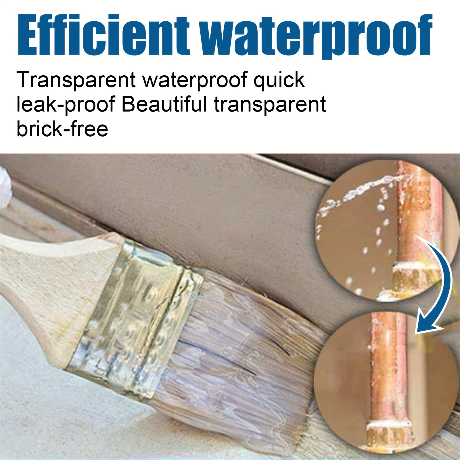 Transparent Waterproof Coating, Super Strong Waterproof Anti