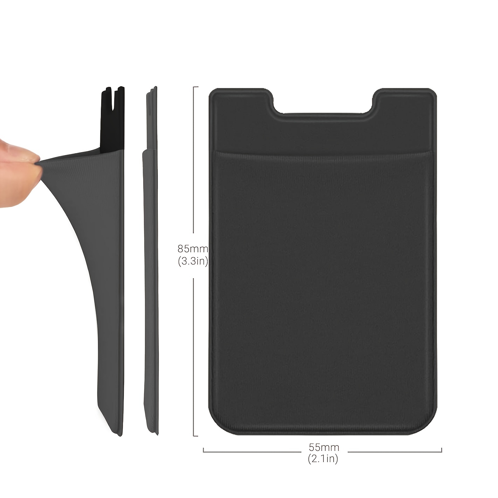 Universal Phone Back Slot, Card Holder For Cell Phone, Stick On