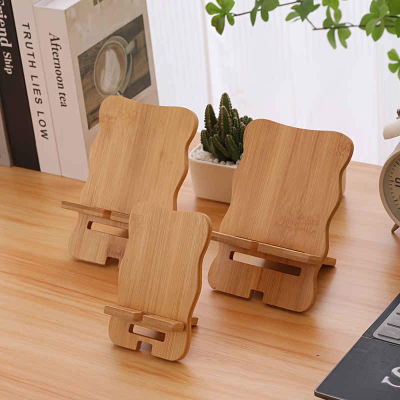 Wooden Stand For Phone - Temu