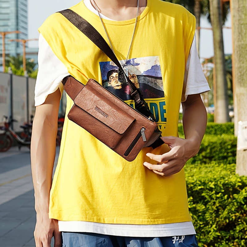 Weixier Man Bag Single Shoulder Shoulder Shoulder Bag Multi