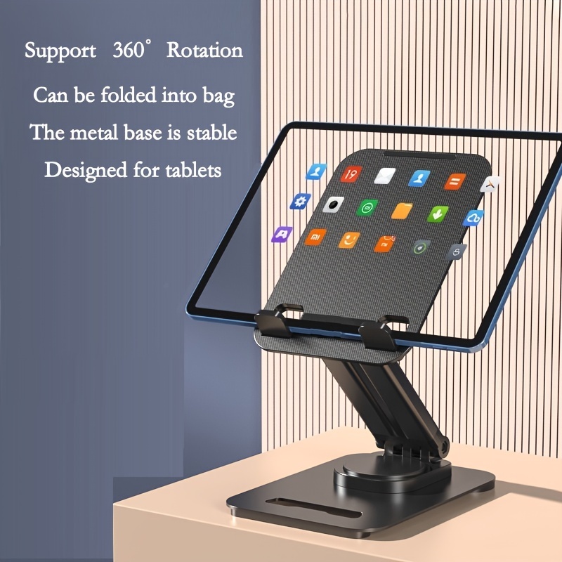 Soporte Para Tablet, De Acero Ajustable Y Plegable Para Ipad, Compatible  Con 2022 Para Ipad Air