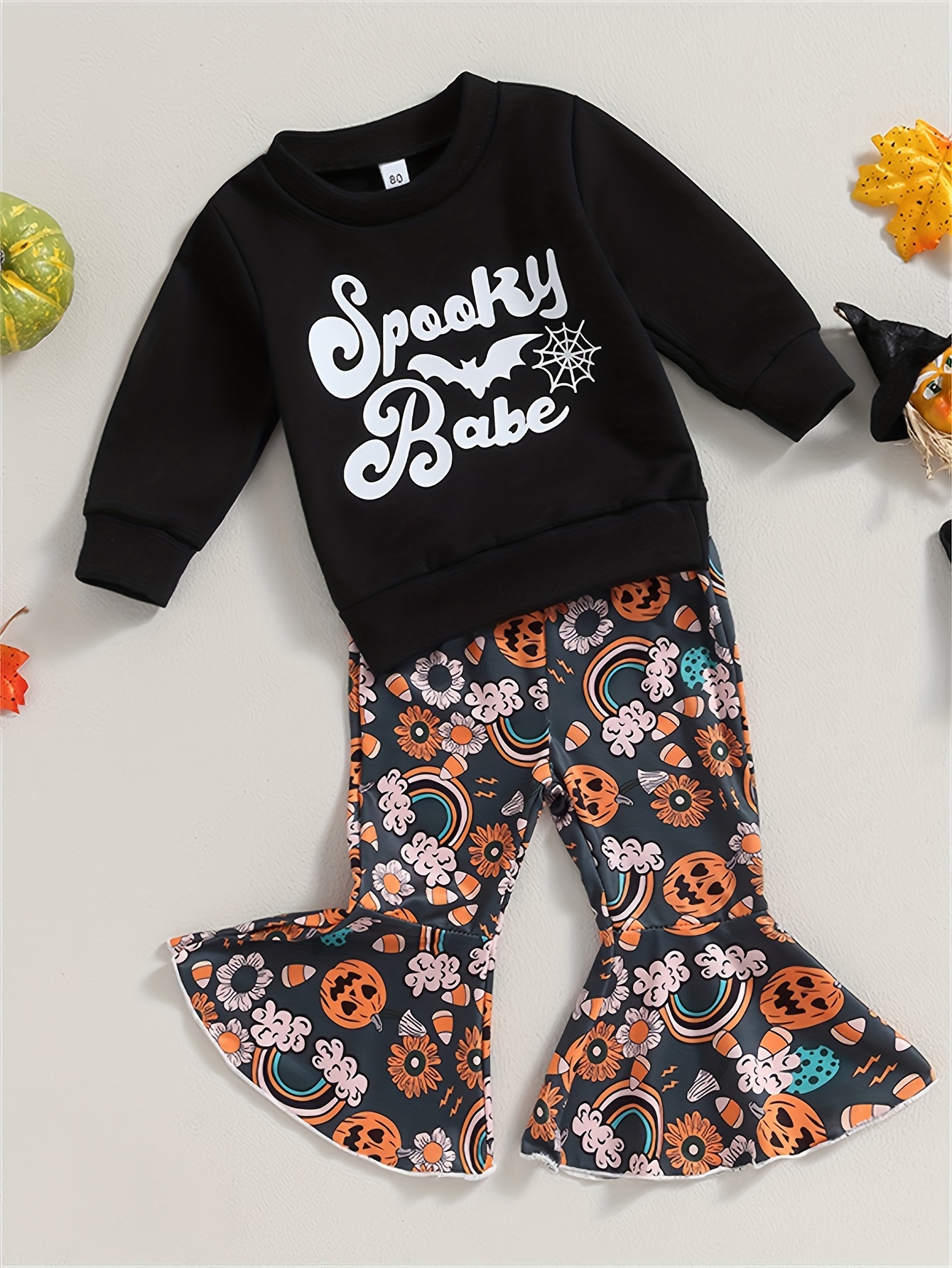 Spooky Halloween Pumpkins Print Loungewear Pyjama Bottoms Pants Fancy Dress  