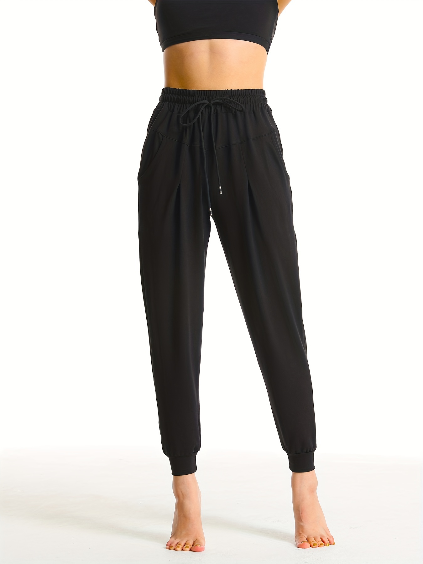 Women's Drawstring Sports Sweatpants for Active Lifestyle