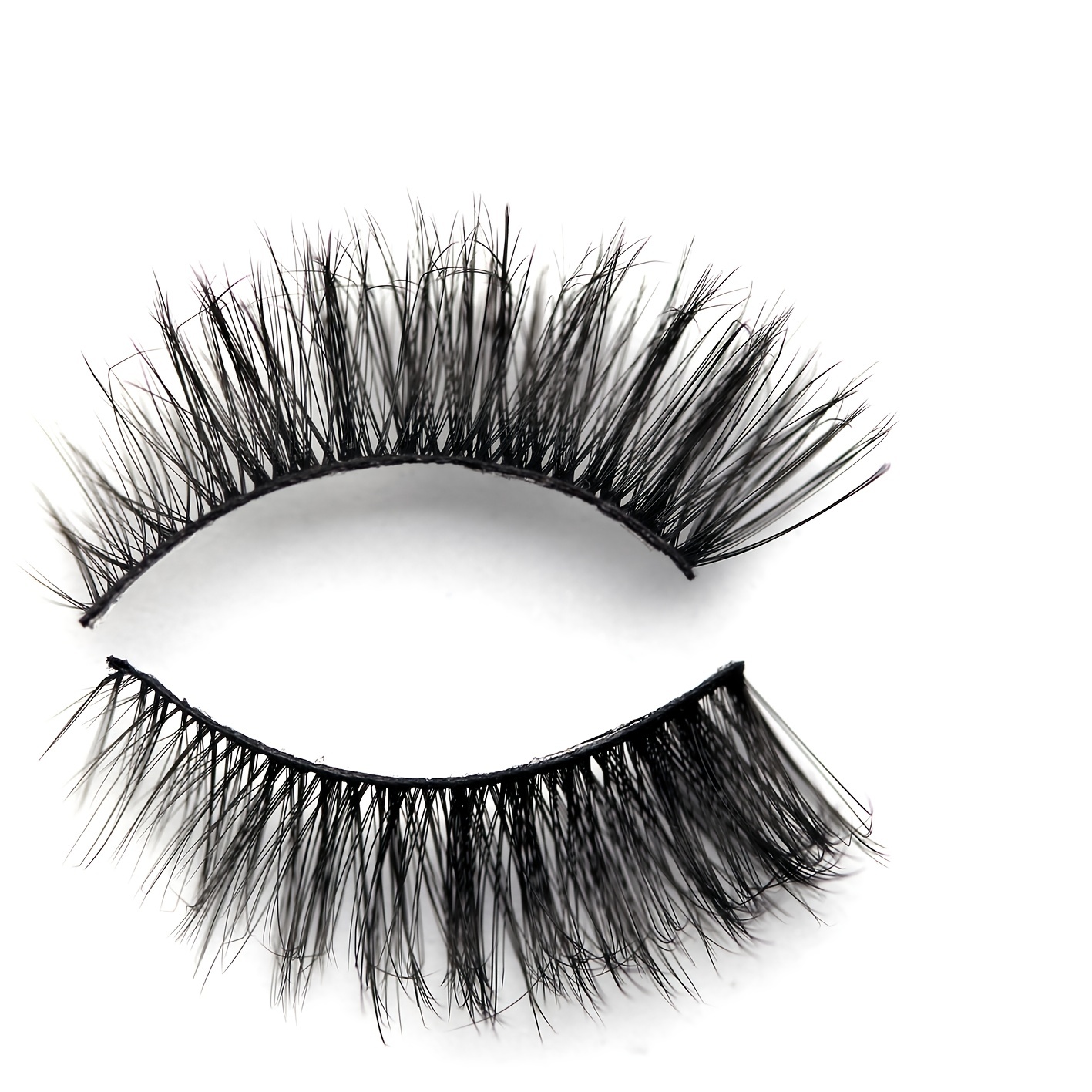 Cat Eye Lashes 3D Faux Mink Eyelashes Fluffy False Lashes Extension