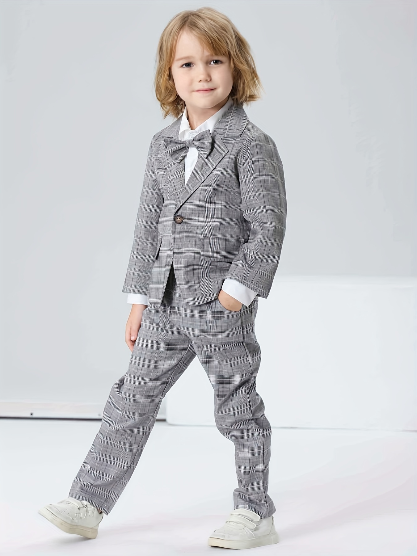 Jack  Jones Kids Suit Trousers Navy 6 years