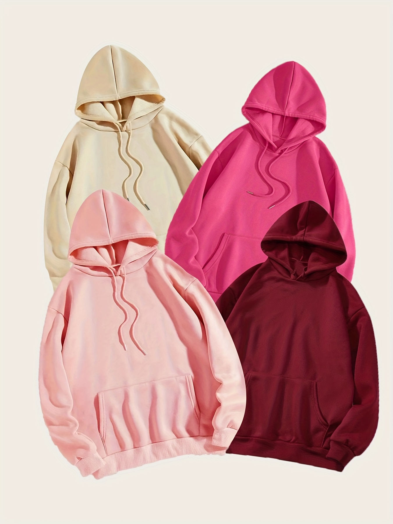 One color hoodies best sale