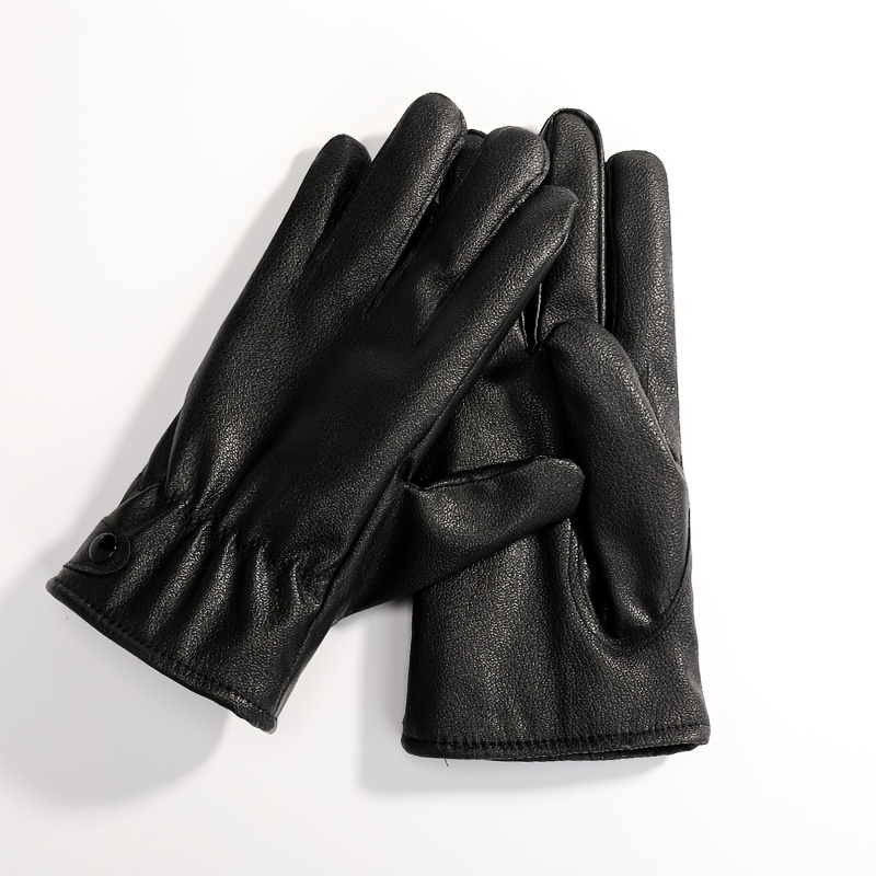 Autumn Winter Biker Shortcut Thermal Wind Resistant Gloves - Jewelry &  Accessories - Temu