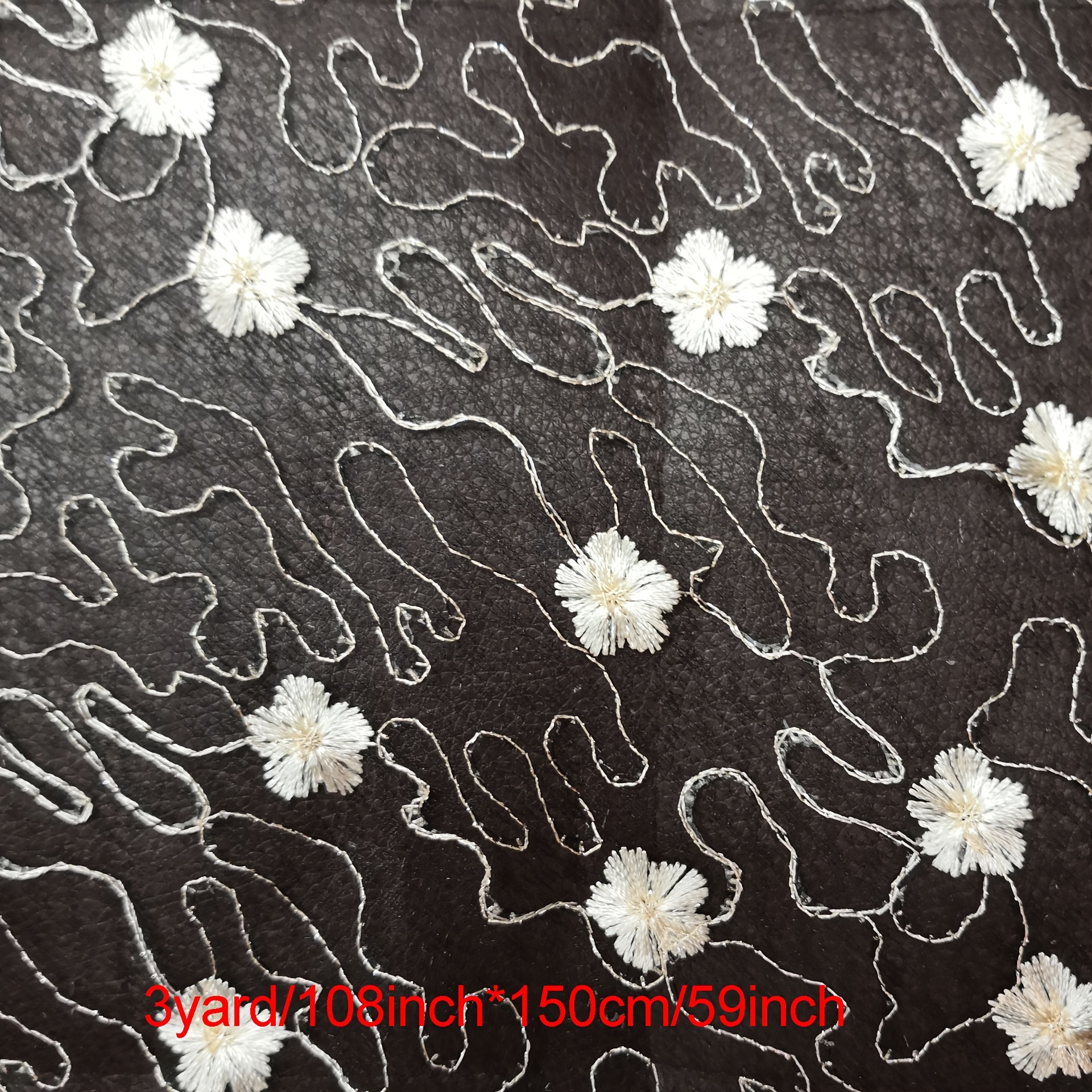 Diamond Mesh Polyester Silk Lace Embroidery Cloth Fashion - Temu