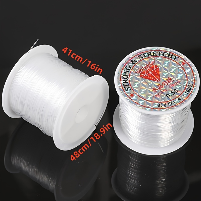 Fishing Line Wire Clear Non stretch Nylon String Beading - Temu