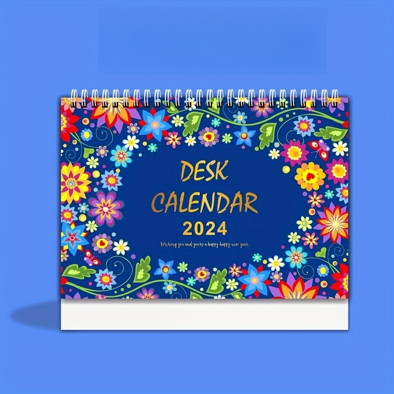 Calendar 2024 Creative Table Calendar Annual Calendar Photo -  in 2023