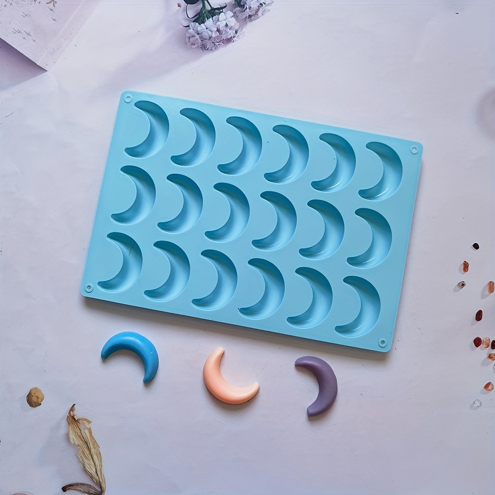 1pc, Stampo Per Cioccolato A Forma Di Mezzaluna, Stampi In Silicone 3D,  Stampi Per Dolci A 18 Cavità, Stampi Per Fondente, Utensili Da Forno,  Gadgets Da Cucina, Accessori Da Cucina - Temu Italy